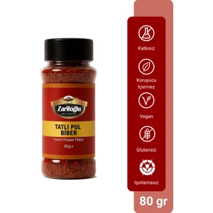 Tatlı Pul Biber Pet 80 gr