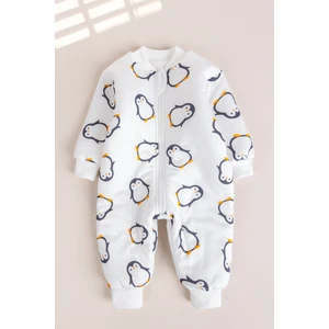 Elyaf Dolgulu 2,5 Tog Pamuklu Penye Astarlı Kız /erkek Çocuk Uyku Tulumu