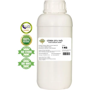Çörek Otu Yağı 1 kg