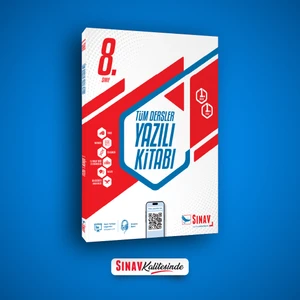 Sınav Yayınları 8. Sınıf Tüm Dersler 1. Dönem 1. Yazılı Kitabı