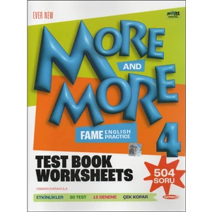 Elt More And More 4.sınıf Worksheets Test Book