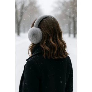 Kadın Kışlık Peluş Katlamalı Kulaklık – Kulakları Sıcak Tutan Yumuşak ve Şık Model
