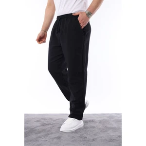 Keten Bağcıklı Jogger Pantolon