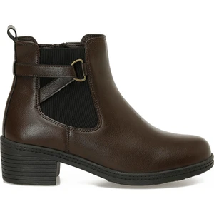 167073.Z5PR Kahverengi Kadın Topuklu Bot