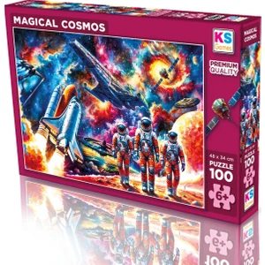 Ks Games Magical Cosmos 100 Parça Puzzle