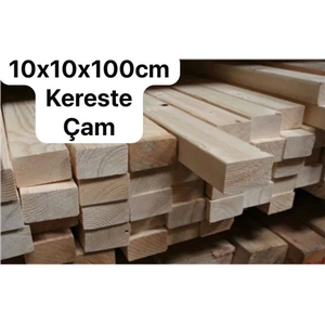 10X10X100CM Silinmiş Kereste