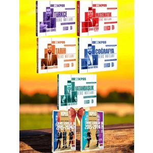 2026 Kpss Ders Notları Seti Genel Yetenek Genel Kültür-Yargı Kpss 2015-2024 Kpss Çıkmış Sorular
