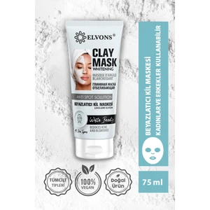 Cilt Beyazlatıcı, Aydınlatıcı, Leke Karşıtı Kil Maskesi 75ml