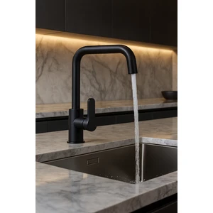 Cırcırlı Boru Lotus Eviye Mutfak Bataryası Sıcak Soğuk Girişli - 2 Yıl Garantili