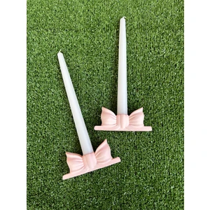 2'li Fiyonk Şamdan Set , Mumluk , Pinterest Model Şamdan Mumluk - Pembe