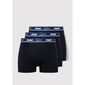 3lü Baskılı Lacivert Boxer 0912238-33648