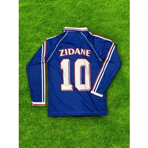 North Stand Nostaljik Fransa Zidane Uzun Kollu Forma 