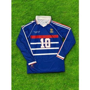 North Stand Nostaljik Fransa Zidane Uzun Kollu Forma