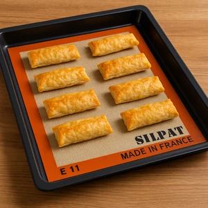 Homvirapremium Silikon Pişirme Matı – Yapışmaz Fırın Altlığı 🍪🍕 | Isıya Dayanıklı, Yağsız Pişirme Için, Kolay Temizlikli, Tekrar Kullanılabilir