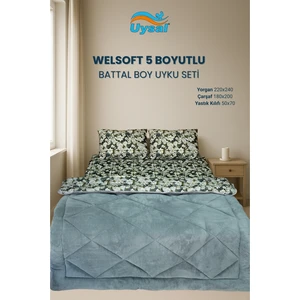 Welsoft 5 Boyutlu Battal Boy Uyku Seti