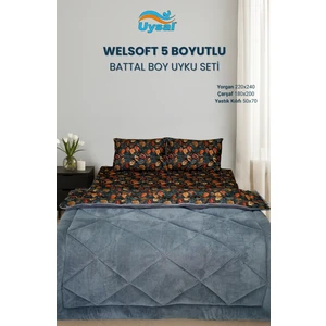 Welsoft 5 Boyutlu Battal Boy Uyku Seti
