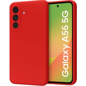 Samsung Galaxy A56 Kılıf Lansman Premium Silinebilir Silikon