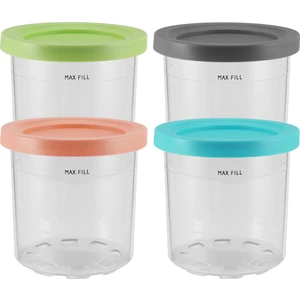 Ninja Creami Pints NC301 NC300 NC299AMZ Serisi Dondurma Makinesi Için Kapaklı Dondurma Kapları ve Dondurma Kapları (Yurt Dışından)