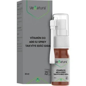 Vitamin D3 600 Iu Sprey 20 Ml