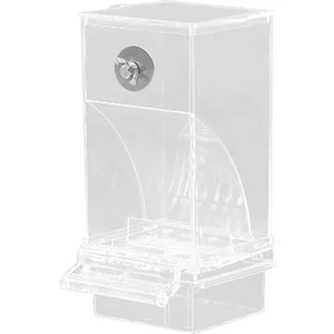 Şeffaf Kuş Besleyiciler Otomatik Papağan Besleyici Içen Tohum Gıda Konteyner Kafesi Küçük ve Orta Muhabbet Kuşları (Yurt Dışından)