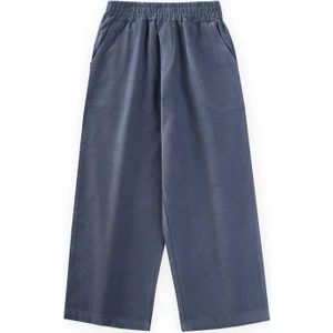 Kadife Pantolon 4-12 Yaş Lacivert