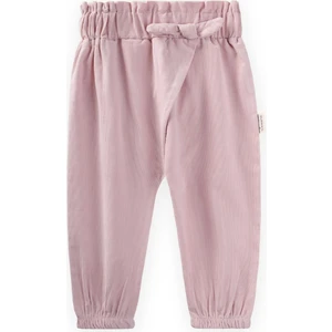 Bebe Şalvar Pantolon 0-3 Yaş Pudra Pembe