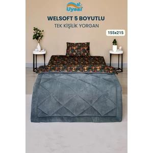 Welsoft 5 Boyutlu Tek Kişilik Yorgan