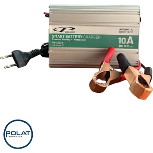 Tam Otomatik Kesicili 12VOLT 10AMPER Akıllı Hızlı Akü Şarj Cihazı