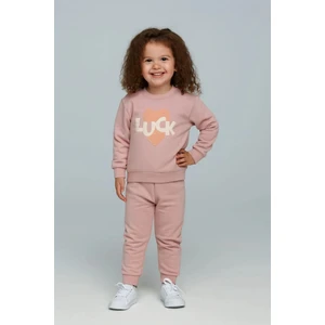 Luck Kalpli %100 Pamuk Çocuk Eşofman Takımı