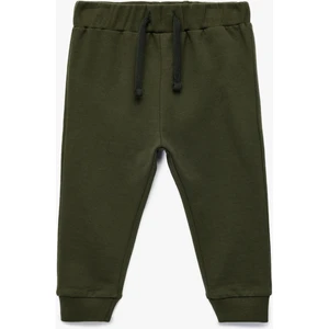 Pamuklu Beli Bağcıklı Basic Jogger Eşofman Altı