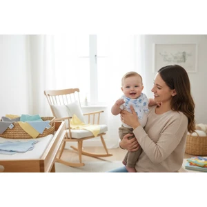 Önü Müslin Arkası Pazen Salya ve Mama Önlüğü, 10 Adet Erkek Set, Fular Önlük, %100 Pamuk, 3 Çıtçıt Ayarlı