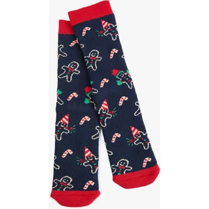 Pamuklu Yılbaşı Soket Çorap