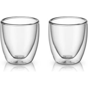 Çift Cidarlı 2'li Espresso Bardağı Seti