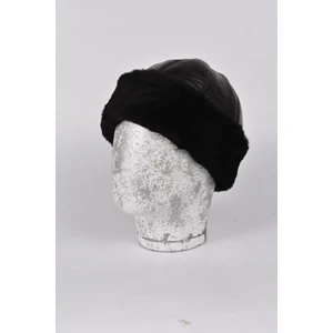 Hakiki Deri Kürklü Kalpak Bere Şapka Kışlık Unisex