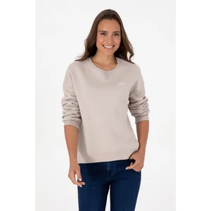 U.S. Polo Assn. Kadın Taş Şardonlu Bisiklet Yaka Basic Sweatshırt 50313586-VR049