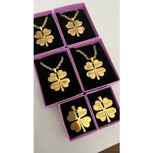 Kişiye Özel Çelik Yonca Kolye