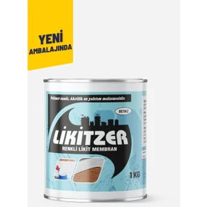 Su Bazlı Likit Membran Beyaz Renk 1kg