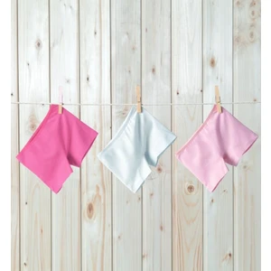 BLACKSPADE 1298 KIZ ÇOCUK 3 LÜ FUŞYA-BEYAZ-PEMBE BOXER