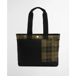 Mya Patchwork Kol Çantası BK11 Black/olive Check