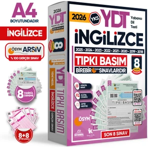 İnformal Yayınları 2026 YKS YDT İngilizce ÖSYM Çıkmış Soru Tıpkı Basım 8li Deneme Paketi Türkiye Geneli Video Çözümlü
