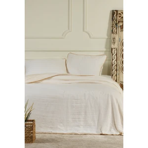 Palermo Comfort Uyku Seti Çift Kişilik 3 Parça (220X240 Cm) Krem