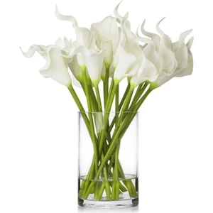 Yapay Çiçek Islak Gala Çiçeği 8 Dal Beyaz