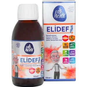 Dr.Henri Elidef Şurup Zencefil, C Vitamini Ve Çinko Içeren Takviye Edici Gıda 1