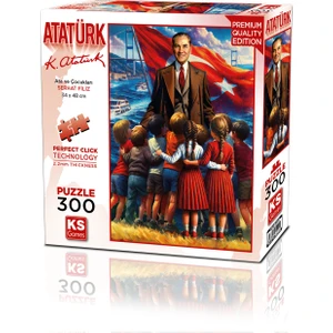 Ata ve Çocukları Puzzle 300 Parça