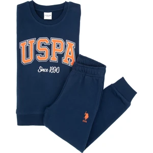 U.s. Polo Assn. Erkek Çocuk Açık Lacivert Pijama Takım 50318684-VR059