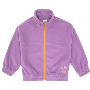 U.s. Polo Assn. Kız Çocuk Lila Hırka (Örme) 50318001-VR034