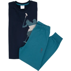 U.s. Polo Assn. Erkek Çocuk Lacivert Pijama Takım 50318687-VR033