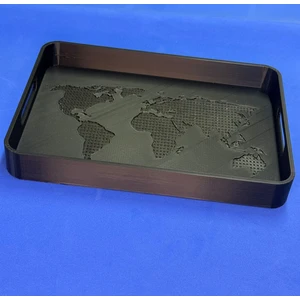 Türkiye Harita Desenli Tepsi