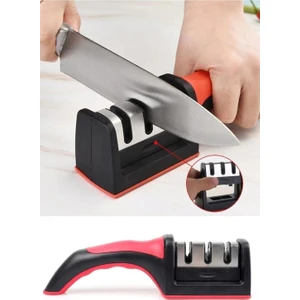 3 Açılı Profesyonel Bıçak Bileyici  Elmas Seramik Tungsten Çelik El Bıçakları Bileme Aparatı