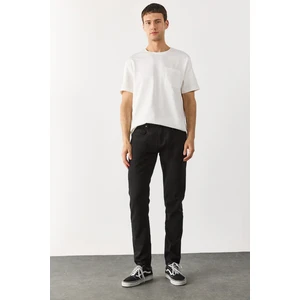 Edward Slim Straight Renkli Jean Pantolon-Siyah